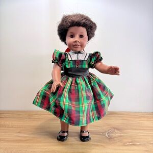 Pleasant Company American Girl Addy Walker with Original 1993 Christmas Dress